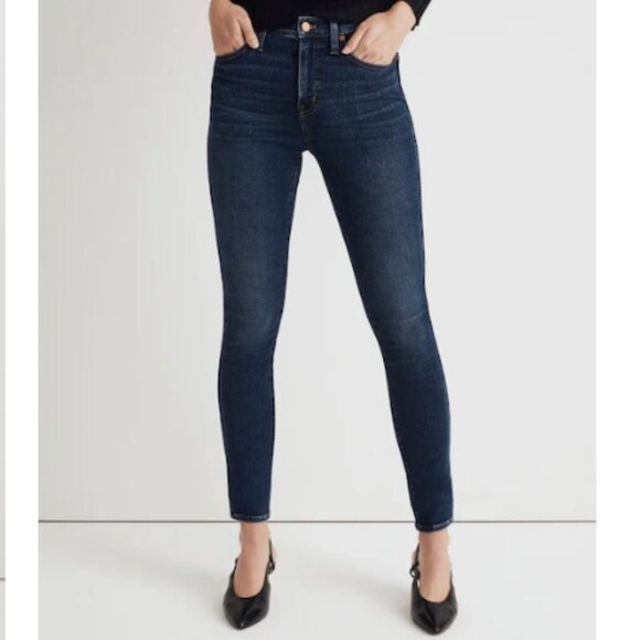 Madewell - Petite 10" High-Rise Skinny Jeans - 25P - Picture 4 of 5